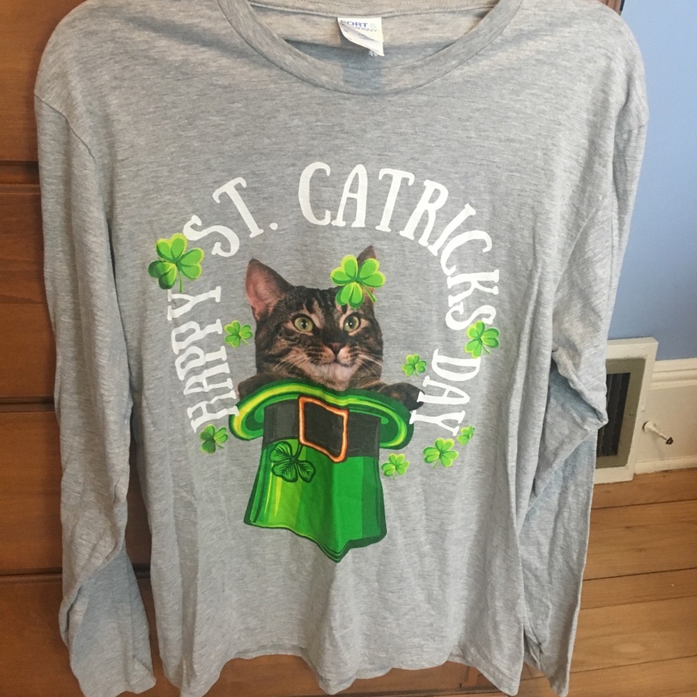 Happy St Catricks Day Long Sleeved T-Shirt!!